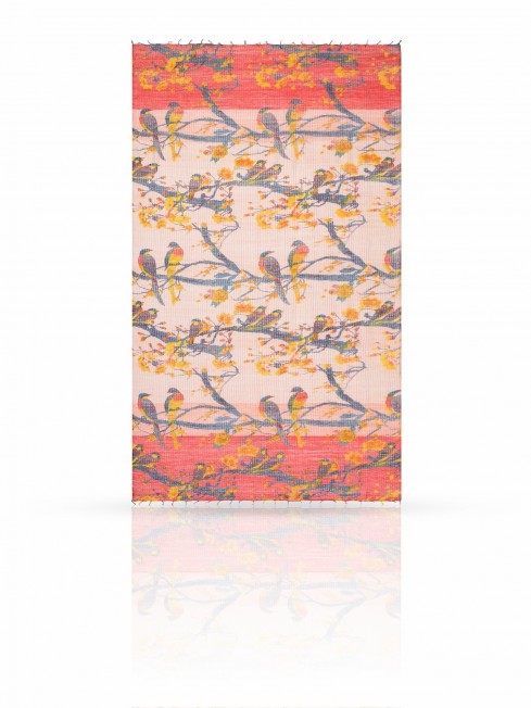 Палантин Женский SW-BIRD.LONGTAIL/PEACH
